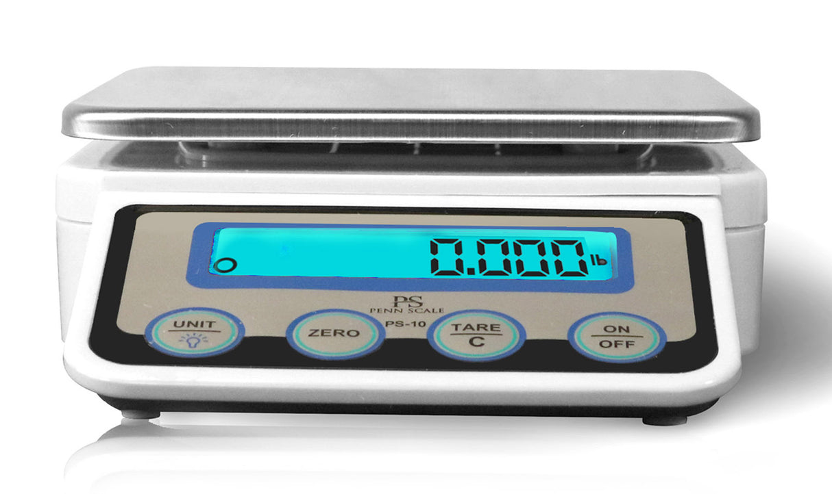 Penn Scale PS-10 Digital Portion Control Scale - 11 lb x .1 oz