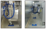 Dormont PS Safety-Set Equipment Caster Placement System - Blue
