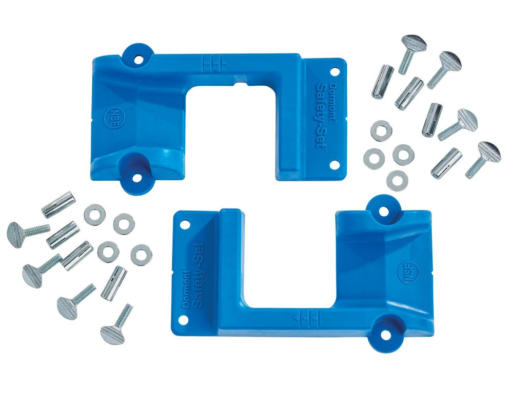Dormont PS Safety-Set Equipment Caster Placement System - Blue