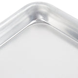 Vollrath 5315 Wear-Ever Full Size NSF 12 Gauge 18" x 26" Sanitary Open Bead Rim Aluminum Bun / Sheet Pan