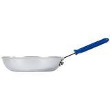 Vollrath 4008 Wear-Ever Aluminum Fry Pan with Blue Cool Handle 8"