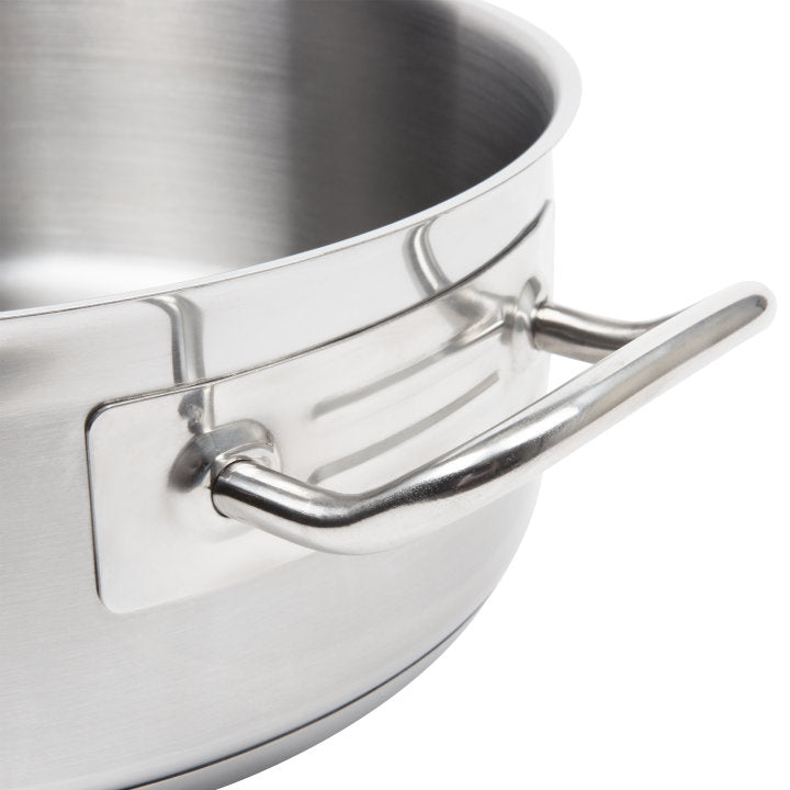 Vollrath 3810 Optio Stainless Steel Induction Brazier / Braising Pot 10 qt.