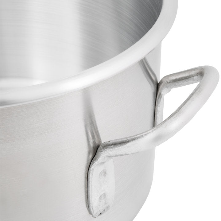Vollrath 4332 Wear-Ever Rolled Edge Aluminum Sauce Pot-14 Qt.