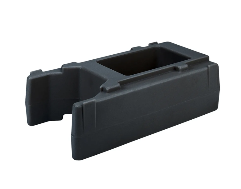 Cambro R500LCD110 Camtainer Insulated Beverage Dispenser Riser 4-9/16"H - Black - for 2.5, 4.75, and 5.25 Gal. Dispensers