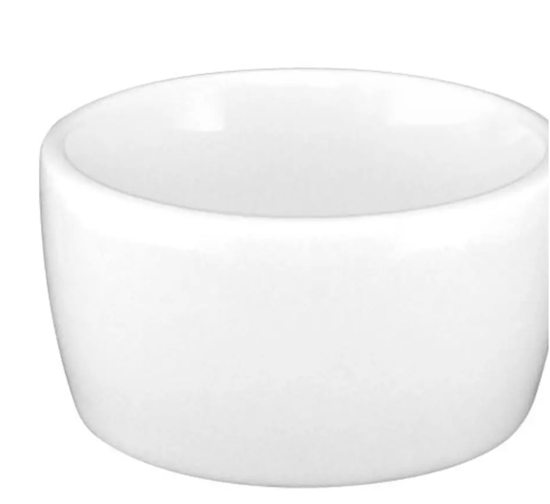 International Tableware RAM-2-EW 2 oz Ramekin - Porcelain, European White