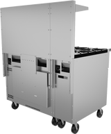 Vulcan 48S-8B Endurance Natural Gas Range 8 Burner w/ Standard Oven & Cabinet 48" - 275,000 BTU