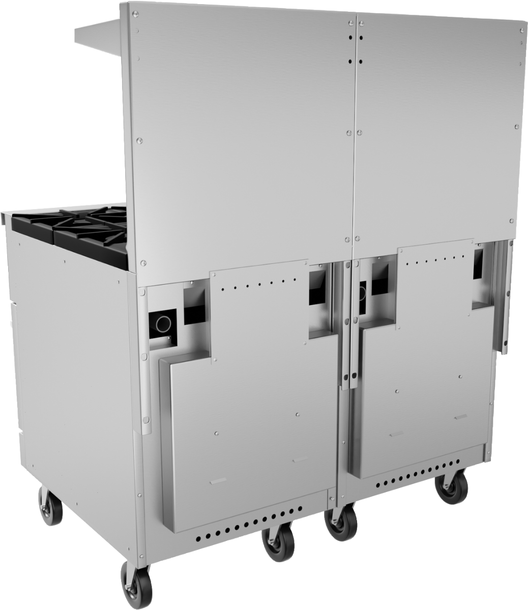 Vulcan 48SS-8B Endurance Natural Gas Range 8 Burners & 2 Standard Ovens 48" - 286,000 BTU