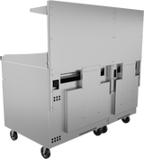 Vulcan 60SS-6B24CBP Endurance LP Range 6 Burners w/ Charbroiler & Two Standard Ovens 60" - 302,000 BTU