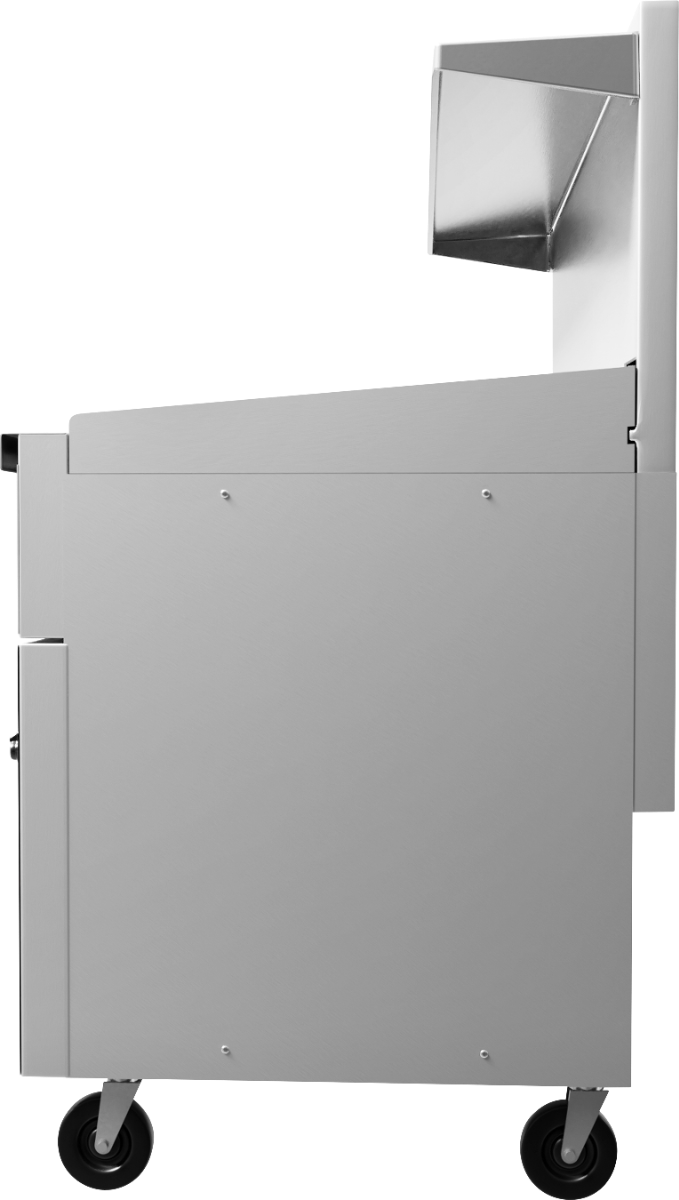 Vulcan 60SS-6B24CBP Endurance LP Range 6 Burners w/ Charbroiler & Two Standard Ovens 60" - 302,000 BTU