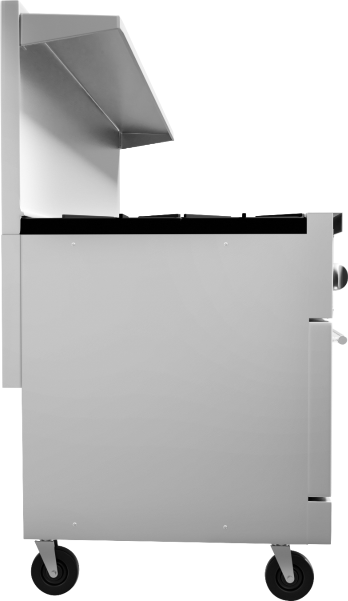Vulcan 72SS-12B Endurance Liquid Propane Gas Range w/ 12 Burners & Two Standard Oven Bases 72" - 430,000 BTU