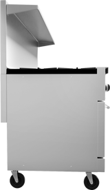 Vulcan 72SS-12B Endurance Liquid Propane Gas Range w/ 12 Burners & Two Standard Oven Bases 72" - 430,000 BTU
