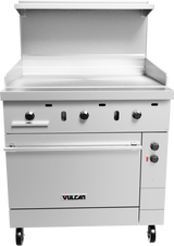 Vulcan EV36-S-36G208 Endurance 36" Range Elec w/ Griddle Top & Standard Oven -208V, 15.2kW