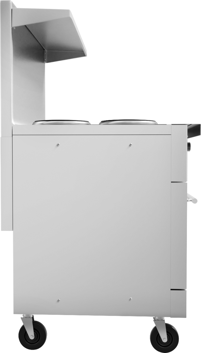 Vulcan EV36-S-6FP-240 Endurance Six French Plates 36" Range Elec w/ Oven Base -240V, 17kW