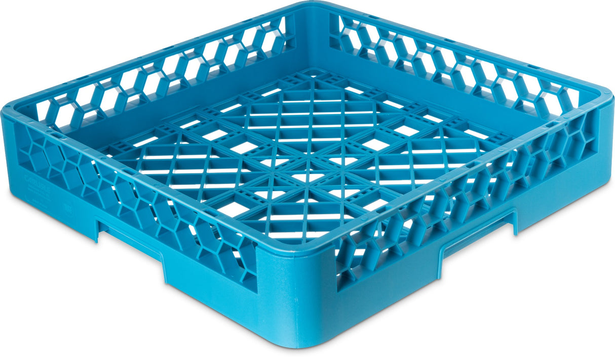 Carlisle RB14 OptiClean 1-Compartment Full Size Dishwasher Open / Bowl Rack - Blue