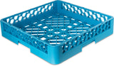 Carlisle RB14 OptiClean 1-Compartment Full Size Dishwasher Open / Bowl Rack - Blue