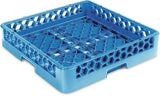 Carlisle RB14 OptiClean 1-Compartment Full Size Dishwasher Open / Bowl Rack - Blue