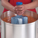 San Jamar RCU128 Rapi-Kool Plastic Cold Paddle 4-1/2" dia. x 21"H - Holds 128 oz.