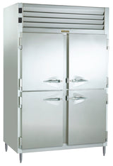 Traulsen RDH232WUT-HHS Spec-Line 2-Section 4 Solid Half Door Dual Temp Reach-In Refrigerator / Heated Holding Cabinet 58" - 46.86 cu. ft.