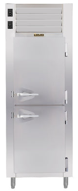 Traulsen RDT132KUT-HHS Spec-Line 1-Section 2 Solid Half Door Dual Temp Reach-In Refrigerator / Freezer 24" - 17.1 cu. ft.