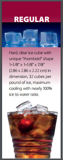 Manitowoc IRT1900A Indigo Series Cube Air Cooled Ice Machine Head 48" - 1895 lb./24 hr