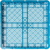 Carlisle RF14 OptiClean Full Size Dishwasher Combination / Flatware Rack - Blue