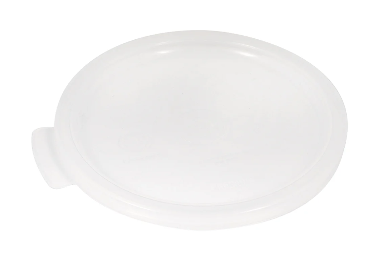 Cambro RFSC1PP190 Storage Container Cover - 1 qt, Translucent - 12ea/Case