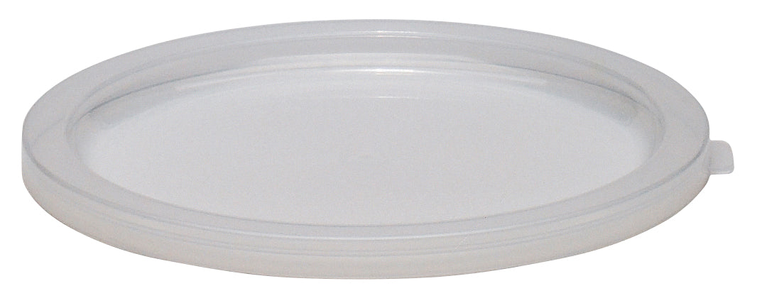Cambro RFS22148 Round Food Storage Container Cover - fits 22 qt. - Natural White