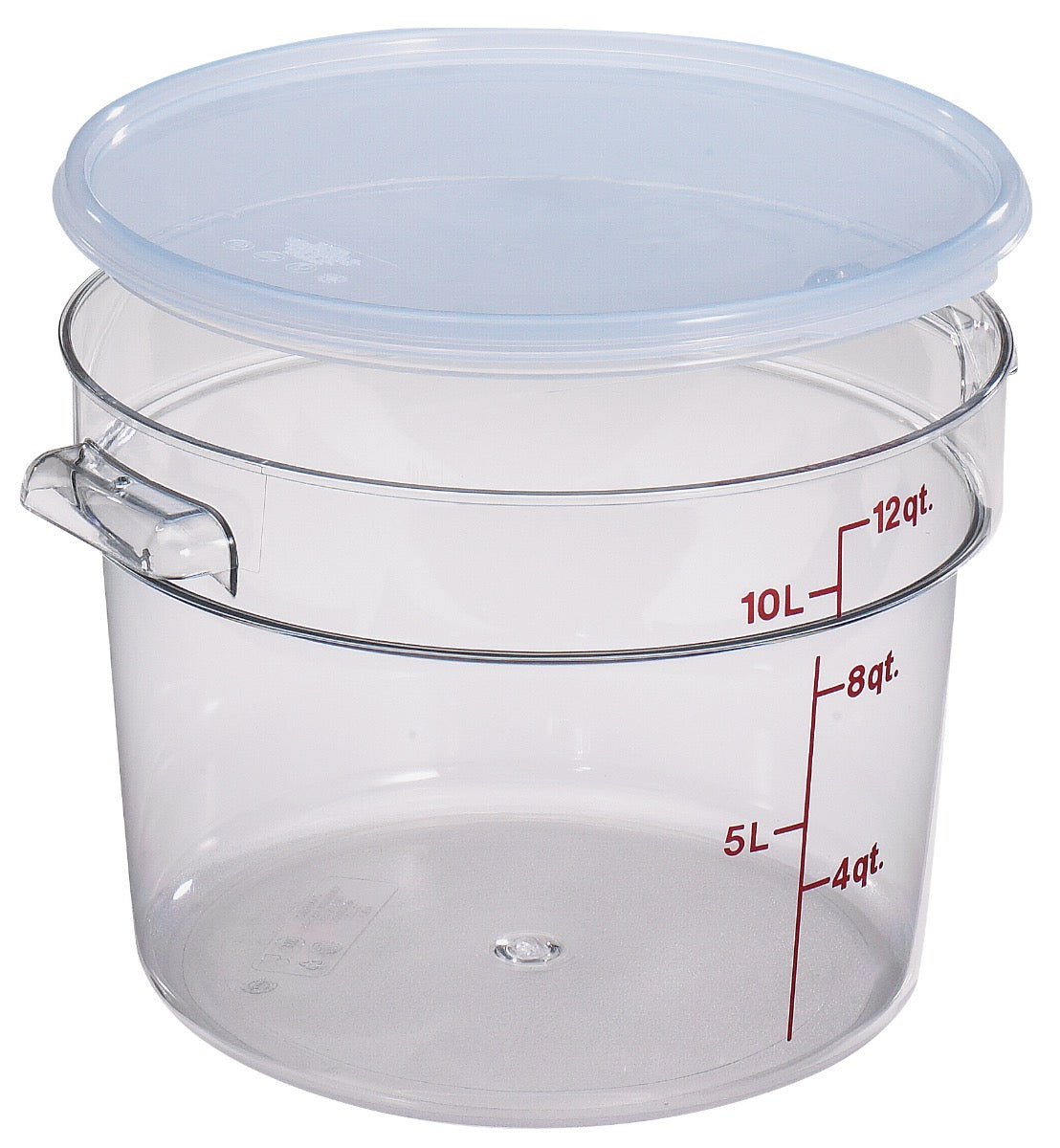 Cambro RFSCW12135 Food Storage Container, Round, Camwear 12 qt.