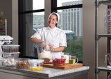 Cambro RFSCW2135 Camwear Round Food Storage Container 2 qt. - Clear