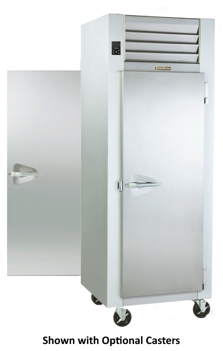 Traulsen RHF132WP-FHS Spec-Line 1-Section 1 Solid Door Reach-In Pass-Thru Heated Holding Cabinet 30" - 24.86 cu. ft.