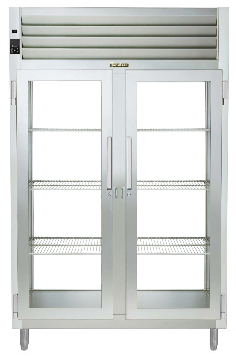 Traulsen RHF232WP-FHG Spec-Line 2-Section 2 Glass Door Reach-In Pass-Thru Heated Holding Cabinet 58" - 55.13 cu. ft.
