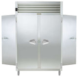 Traulsen RHF232WP-FHS Spec-Line 2-Section 2 Solid Door Reach-In Pass-Thru Heated Holding Cabinet 58" - 53.38 cu. ft.