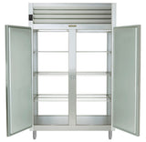 Traulsen RHF232WP-FHS Spec-Line 2-Section 2 Solid Door Reach-In Pass-Thru Heated Holding Cabinet 58" - 53.38 cu. ft.