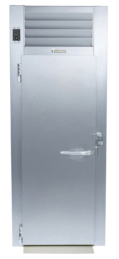 Traulsen RI132L-COR01 1-Section Left Hinged 1 Solid Door Correctional Roll-In Heated Holding Cabinet 35-1/2" - Accepts 66"H Racks - 35.3 cu. ft. - 208-230/115v
