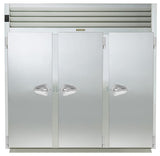 Traulsen RIH332L-FHS Spec-Line 3-Section 3 Solid Door Roll-In Heated Holding Cabinet 101" - Accepts 66"H Racks - 111.49 cu. ft. - 208-230/115v