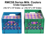 RMC58 crate capacities