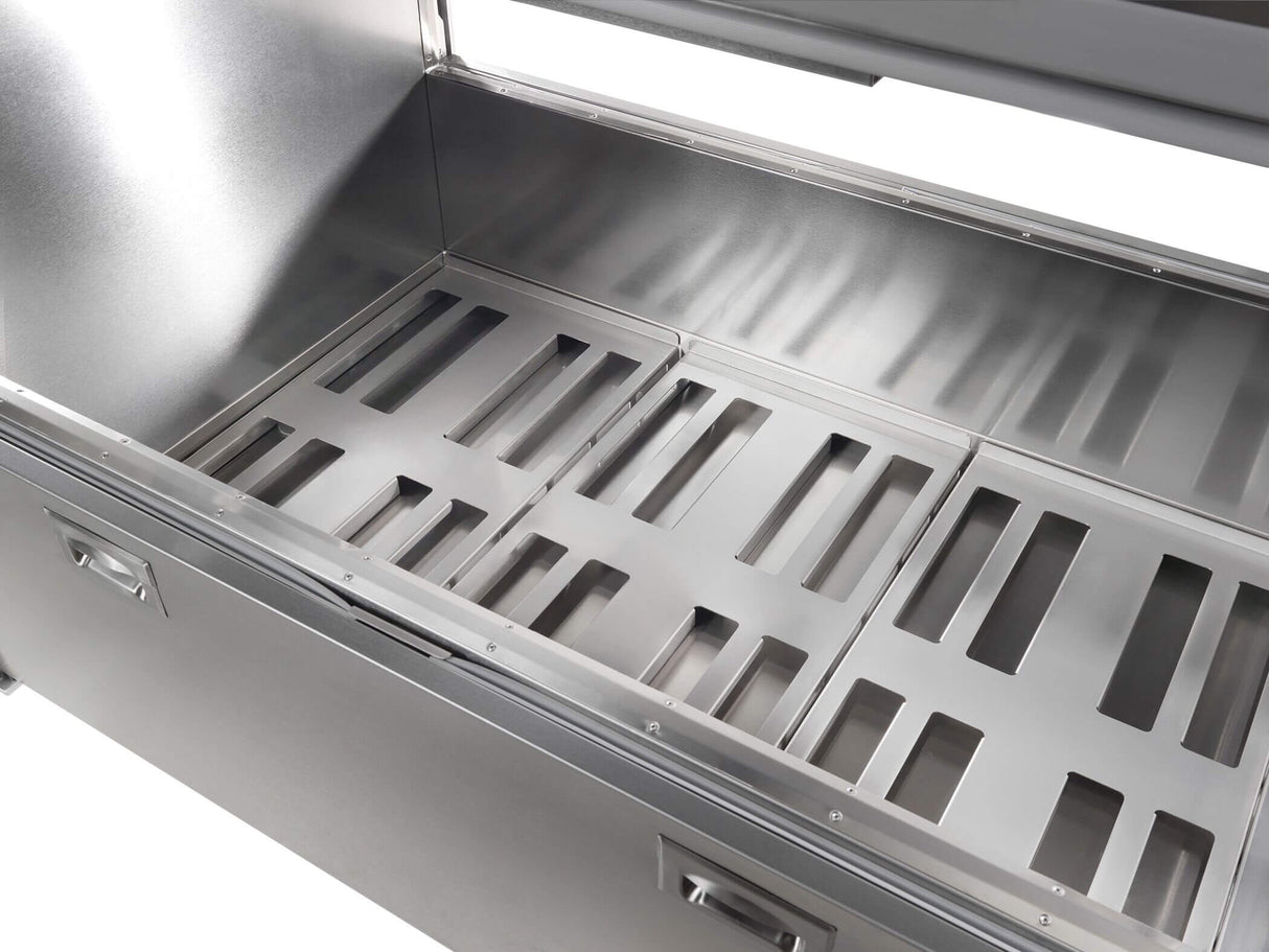 inside bottom racks