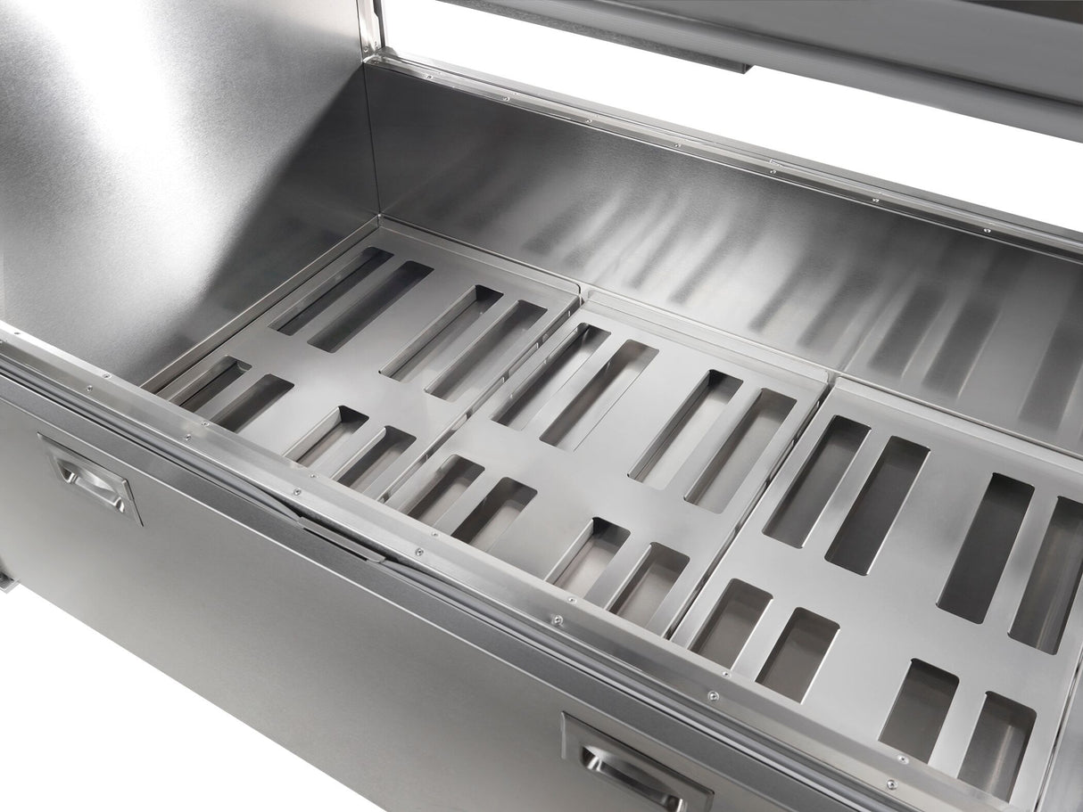 inside bottom racks