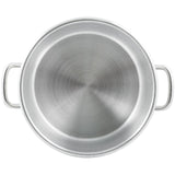 Vollrath 4332 Wear-Ever Rolled Edge Aluminum Sauce Pot-14 Qt.