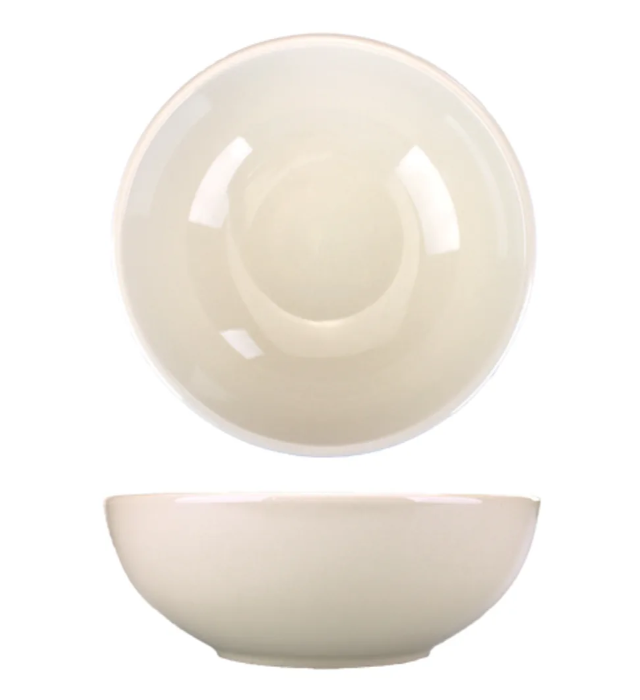 International Tableware RO-800 48 oz Roma Ramen Bowl - Ceramic, American White