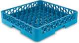 Carlisle RP14 OptiClean All-Purpose Full Size Plate/Tray Peg Rack with 2-1/2" Pegs - Blue
