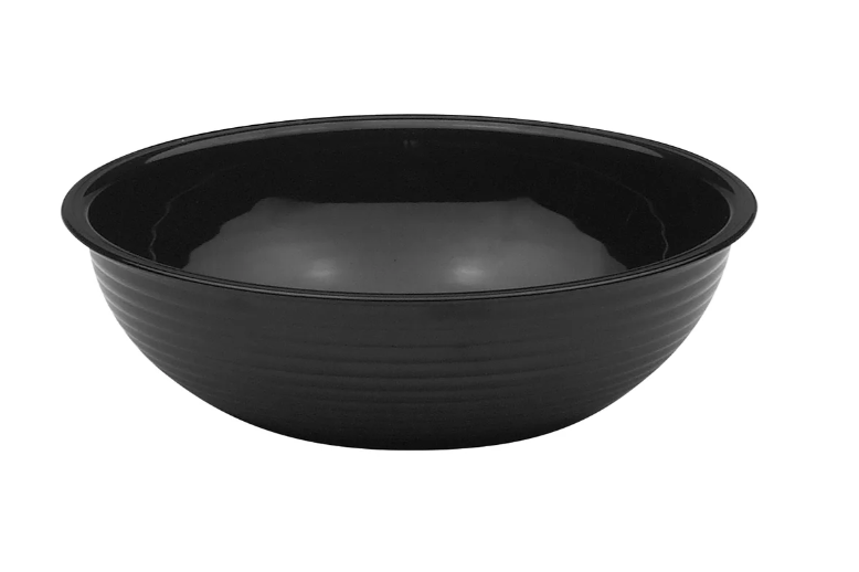 Cambro RSB8CW110 8" Round Camwear Bowl - 1 13/20 qt Capacity, Black