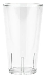 GET S-15-1-CL San Plastic Stackable Shaker / Tumbler 14 oz. - Clear - 24/Case