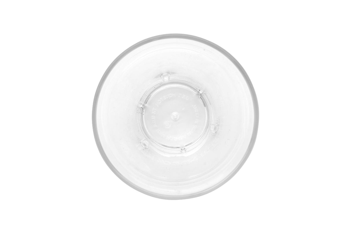 GET S-16-1-CL San Plastic Stackable Shaker / Tumbler 16 oz. - Clear - 24/Case