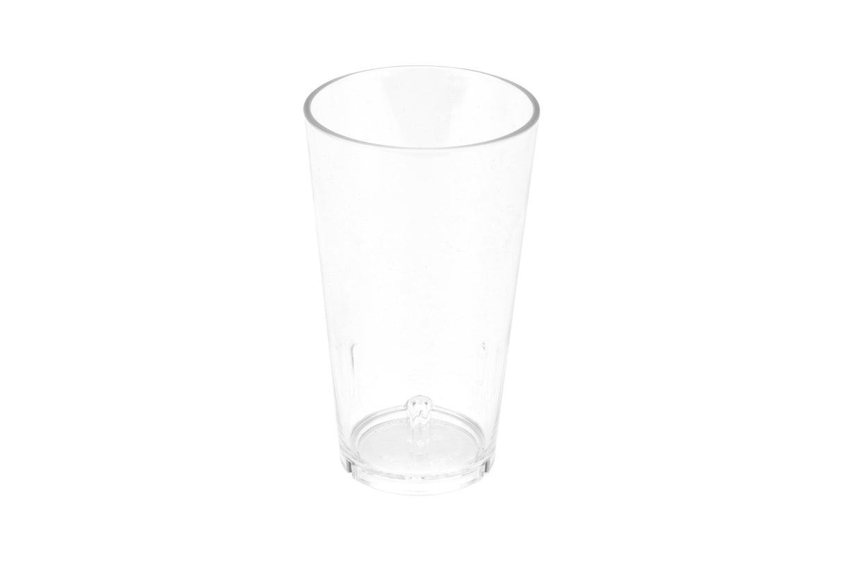 GET S-16-1-CL San Plastic Stackable Shaker / Tumbler 16 oz. - Clear - 24/Case