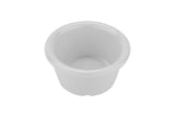 GET S-620-W Melamine Smooth Ramekin 2 oz. - White - 48/Case
