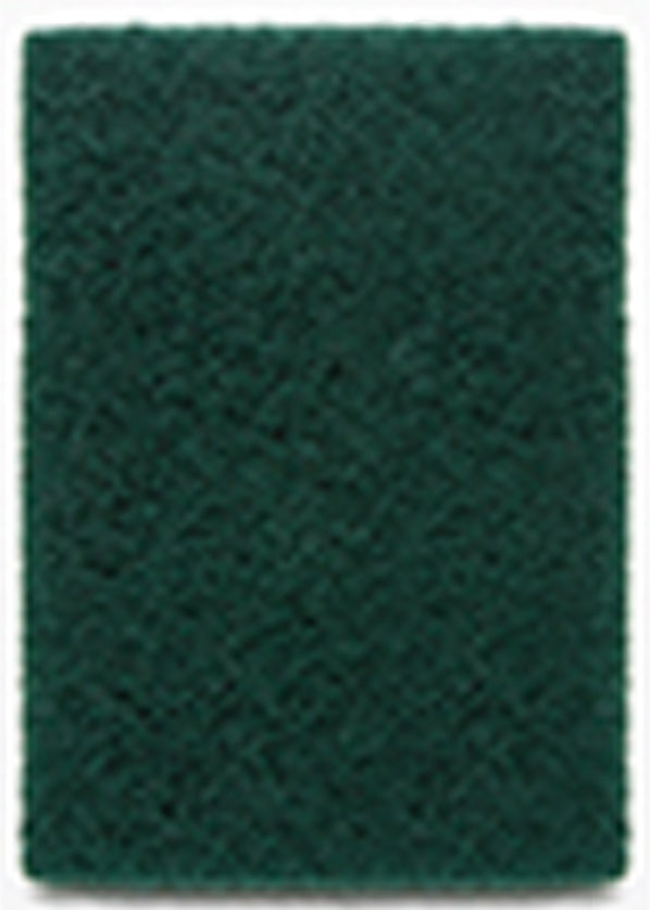ACS S096 Scrubble General Purpose Medium Abrasive Green Scouring Pad 6" x 9" - 10/Pack