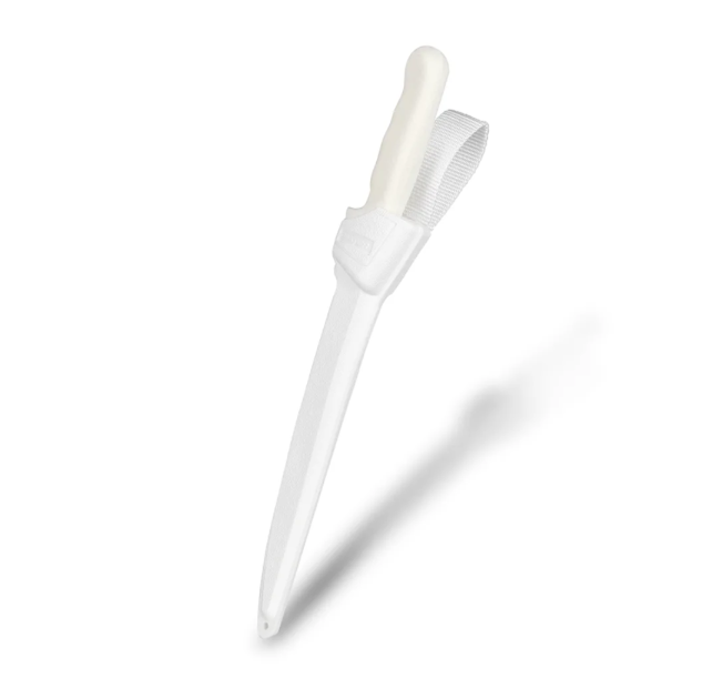 Dexter Russell S133-9WS1-CP SANI-SAFE® 9" Fillet Knife w/ Polypropylene White Handle, Carbon Steel - 6ea/Case