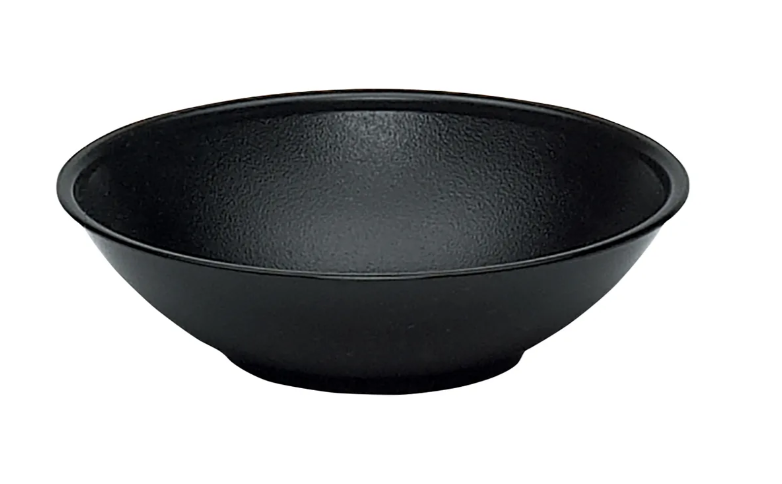 Cambro SB55110 5 11/16" Budge Salad Bowl - 10 9/10 oz Capacity, Black - 72ea/Case