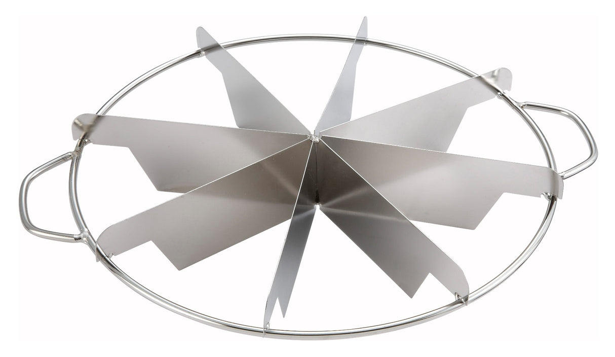 Winco SCU-8 Stainless Steel 8 Cut Pie Cutter 12-3/4" x 10-3/4"